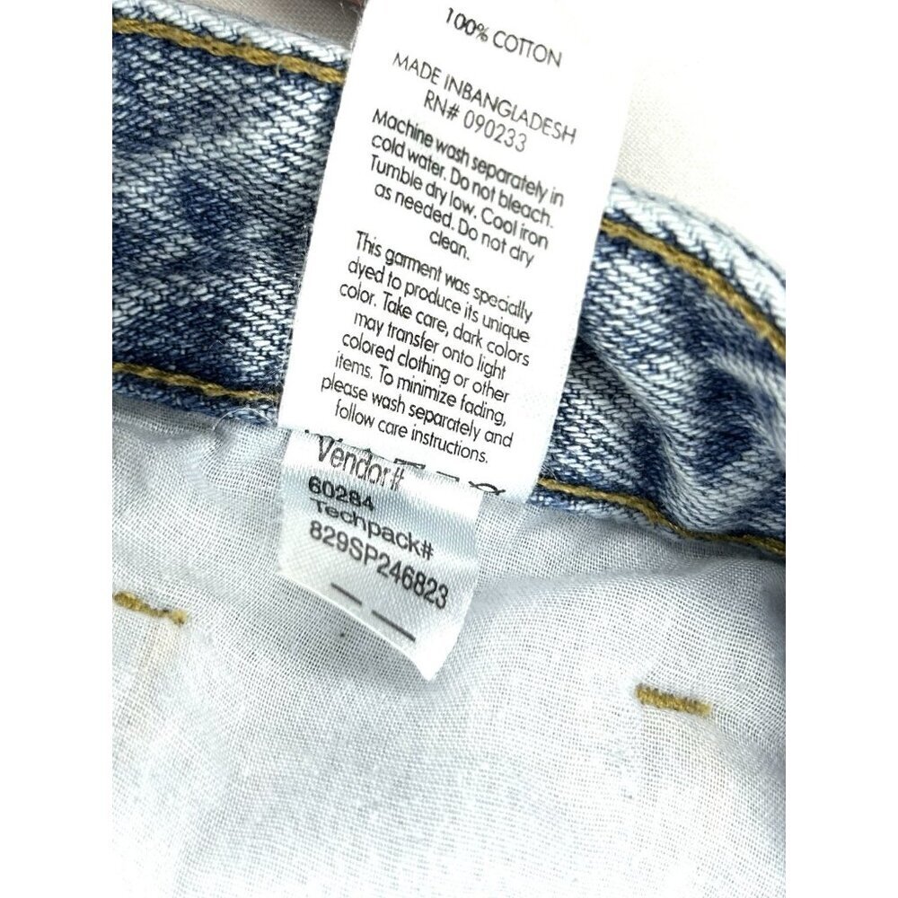 PacSun High Rise Festival Shorts Womens XS 26 Cute Summer Distressed Light Denim - Picture 14 of 16